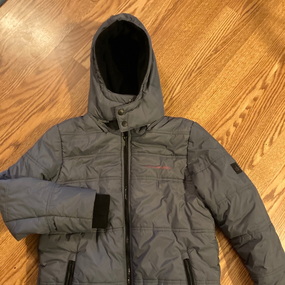 Calvin Klein Boys Gray Jacket